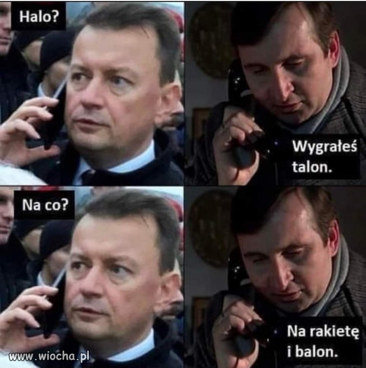 Wygrał talon 