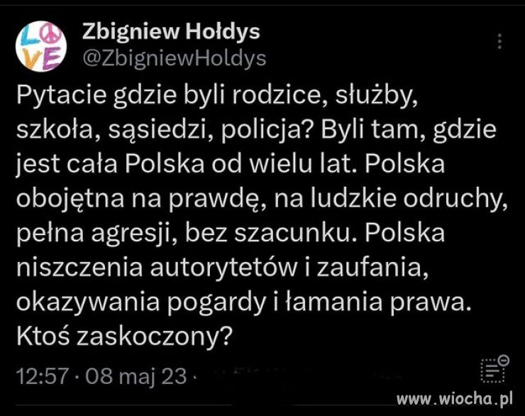 To też wina paranoi rządu. Rodzina jest najważniejsza,