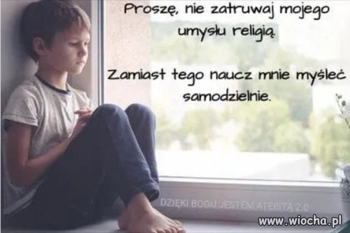 Im bardziej religijny naród, tym bardziej zacofany i ubogi!