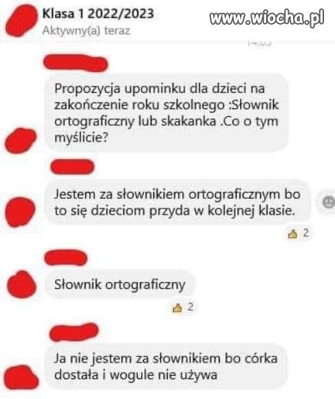 Niedaleko pada jabłko od Madki 