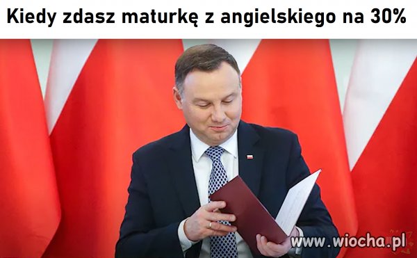Matura z angielskiego to małe piwo. 