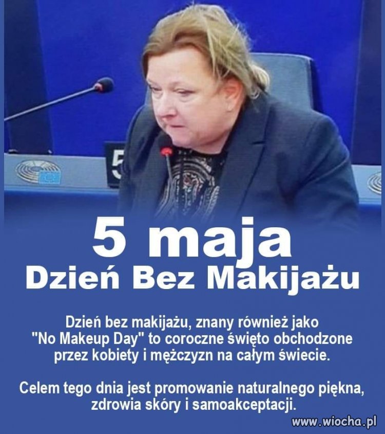 Ok, przecież chłop nie powinien się malować...