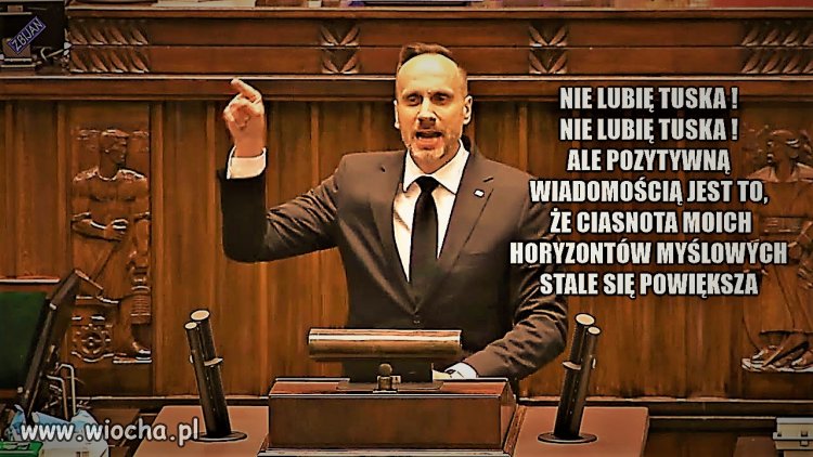 Na wizytę u psychiatry dla tego pana chyba już za późno