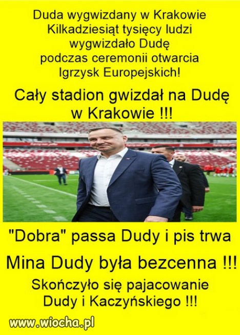 Nazywał się prezydentem wszystkich Polaków...