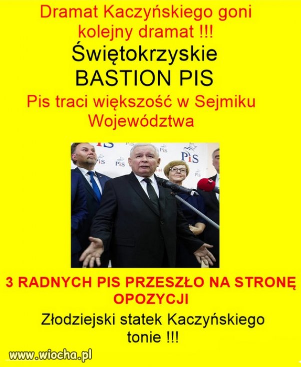 Bo jak miec nifart, to jak Kaczynski...wszystko mu sie p...