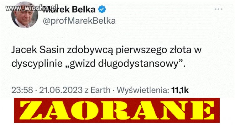Pierwszy sukces
