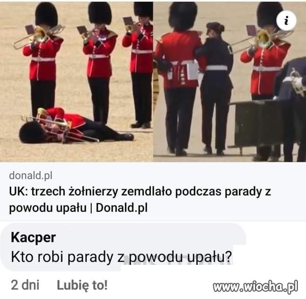 Parada w UK.