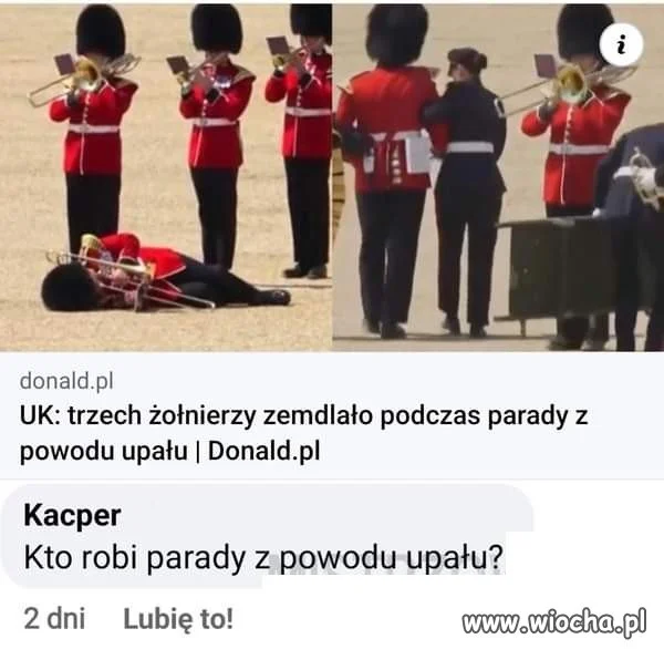 Parada w UK.
