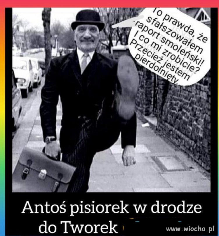 Nie ma płaszcza i co mi pan zrobi?