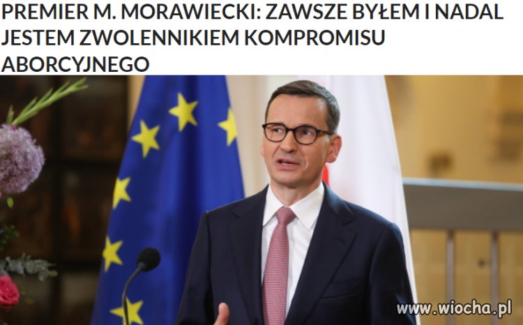 Przed wyborami to nagle zwolennik kompromisu