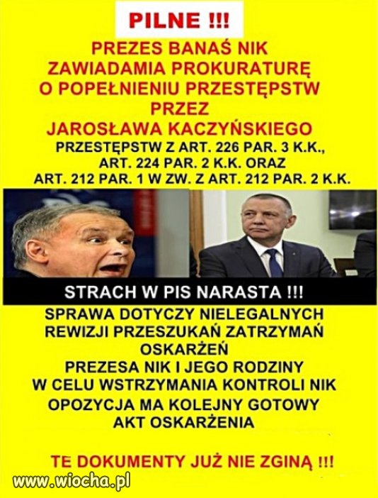 Przyjdzie kryska na Matyska...będzie się działo!