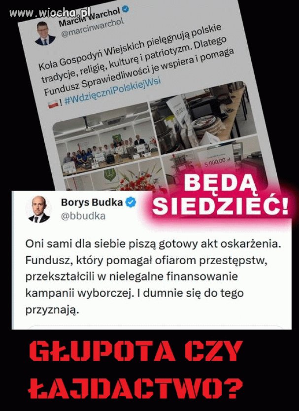 Głupota czy łajdactwo pisonów?