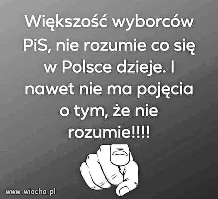 W punkt i prezio, to pięknie wyczuwa, choć ostatnio traci formę. I b. dobrze.