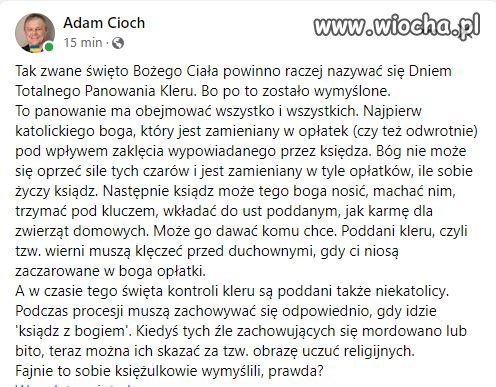 Święto, które nie ma 