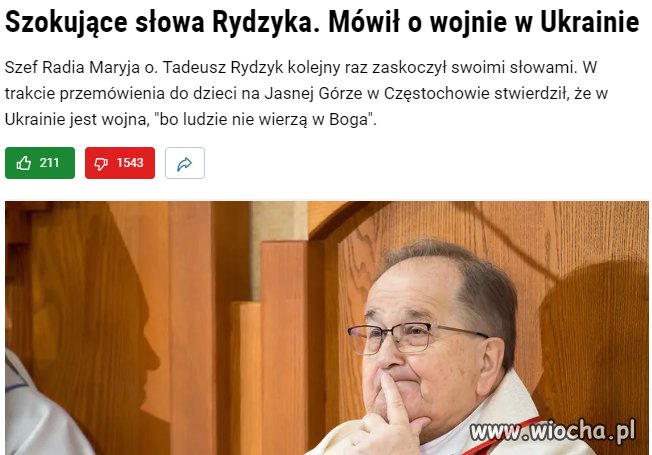 To nie brak wiary powoduje wojny