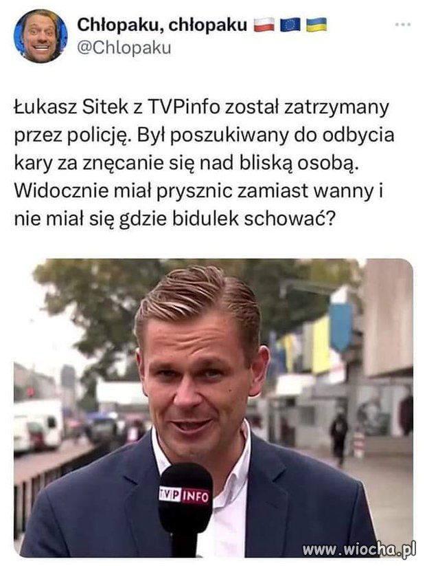 PiSowski dziennikarz   Dobry człowiek. Dzień dobry mówił. 