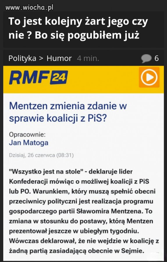 Koryto zapachniało???