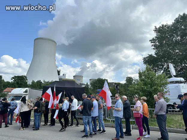 Marsz poparcia PiS w Bogatyni
