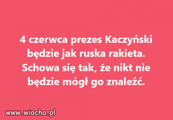 Żeby tylko ,,głowicy,, nie uszkodził...