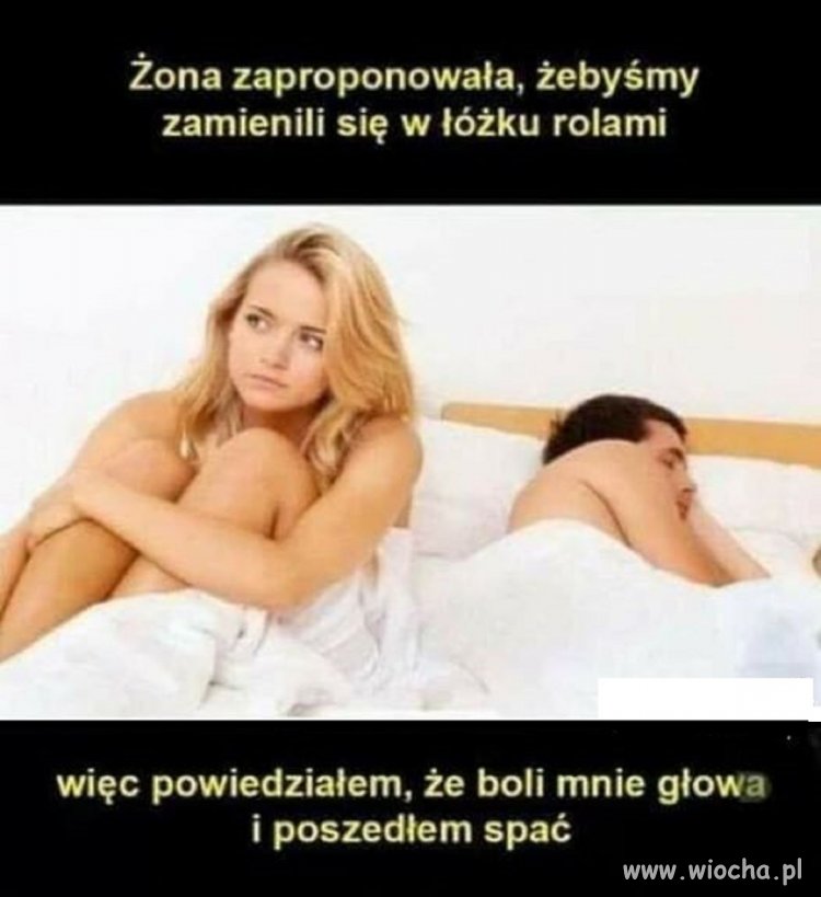 I owinąłem się kołdrą
