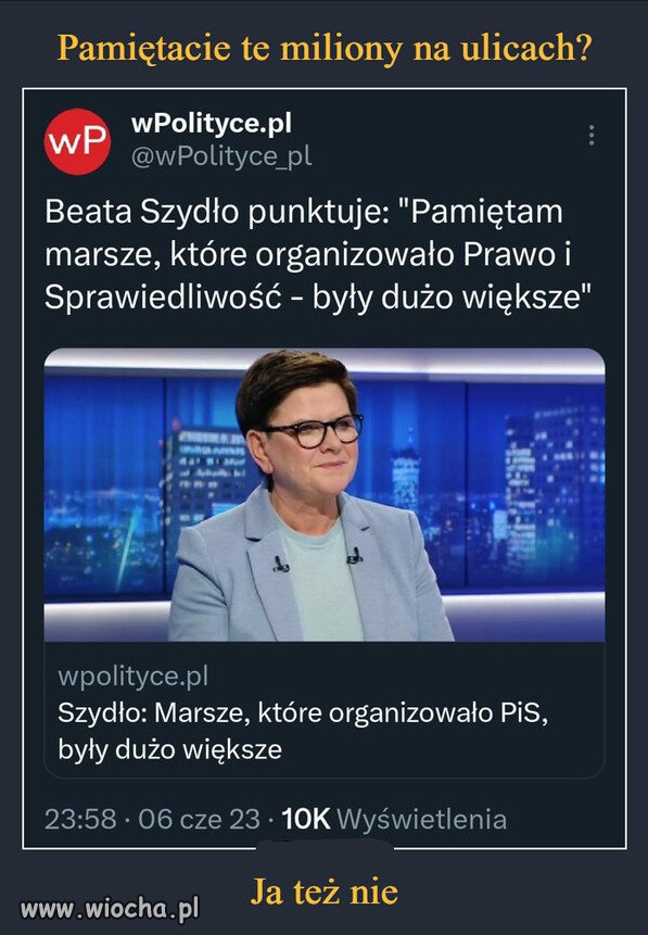 „Jak Pan Bóg chce kogoś ukarać to mu rozum odbiera”.