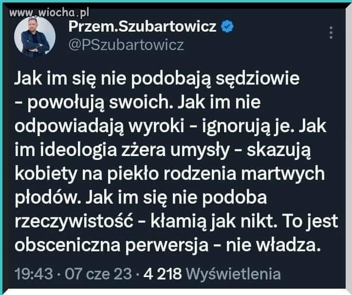 Zgadzam się w stu procentach.
