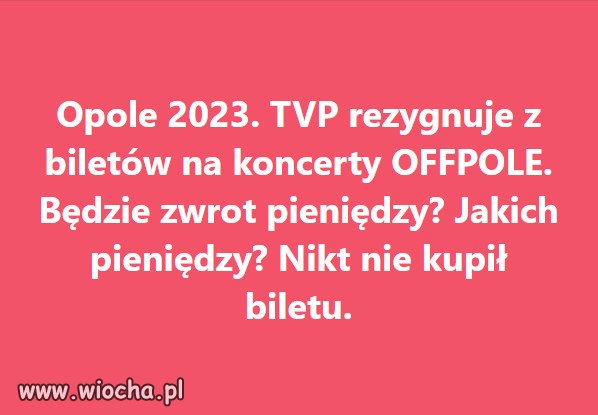 Kultura PiSu i festiwal tylko dla pisiorów...