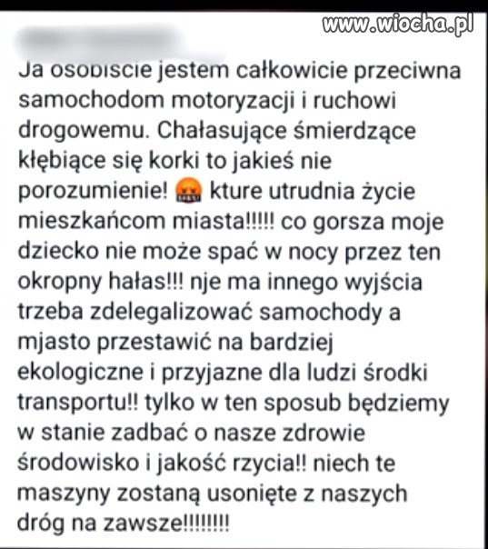 Co za chamstwo,