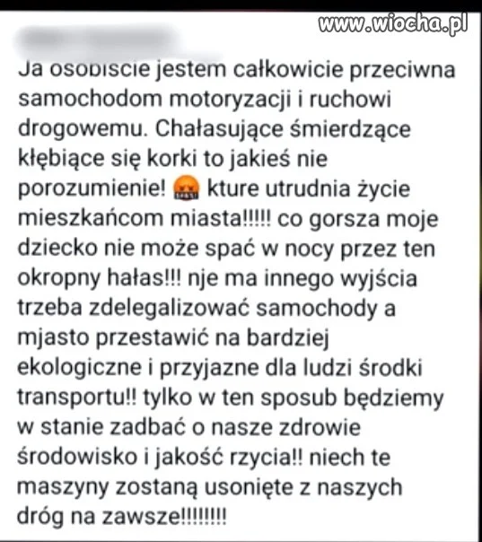Co za chamstwo,