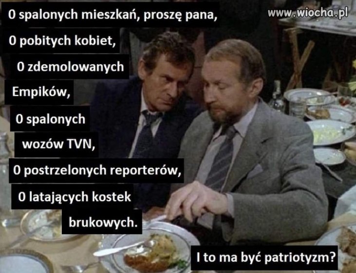 Kiboli Konfederosji zabrakło na wczorajszej manifestacji...