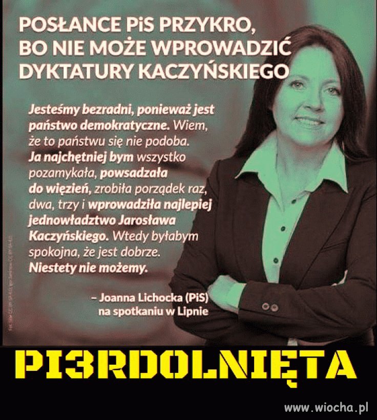 Jarosław to jej guru