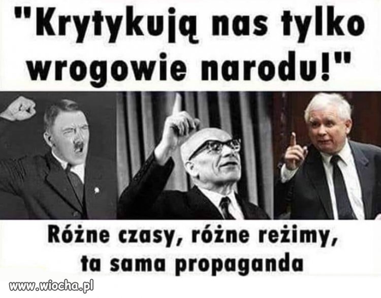 Jeden Naród, jeden Kościół, jeden Kaczyński.