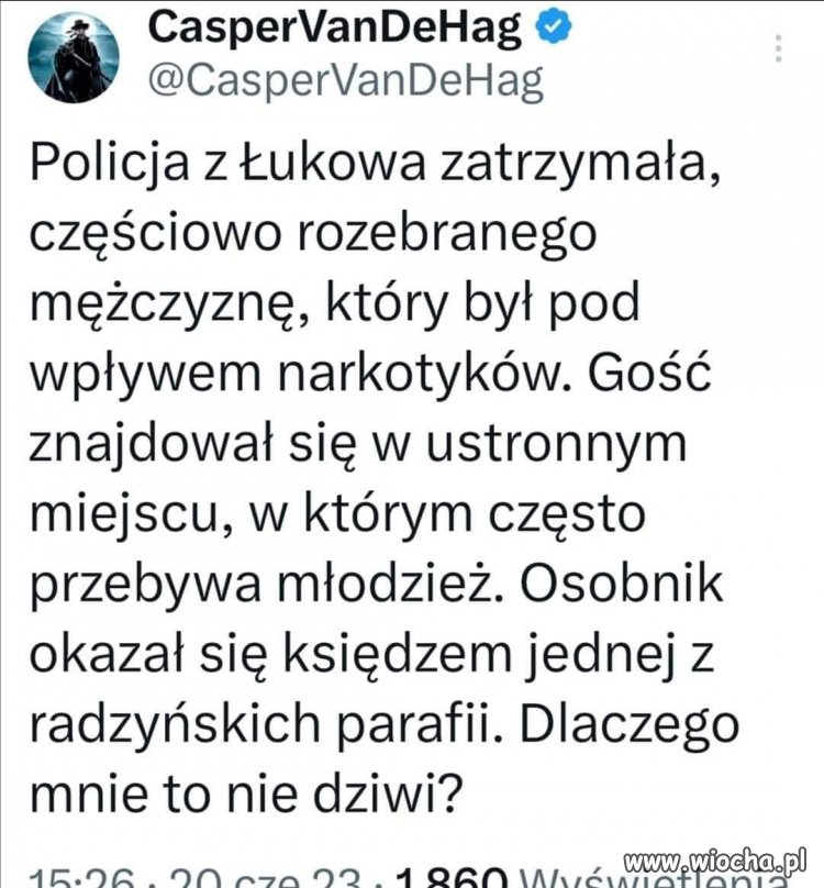 Kogoś to dziwi? 