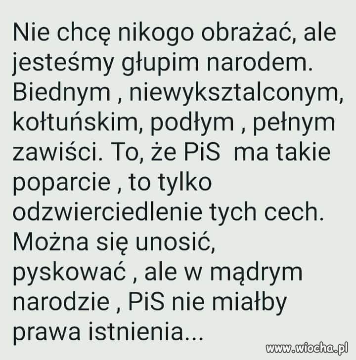 Niestety, ale tak jest...