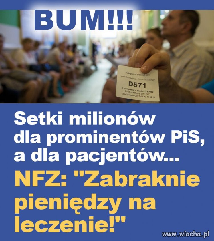 Tylko pacjentów jest powiedzmy kilkadziesiąt tysięcy. 