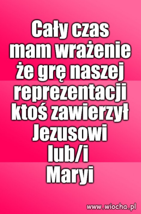 Wymieniają tylko firanki