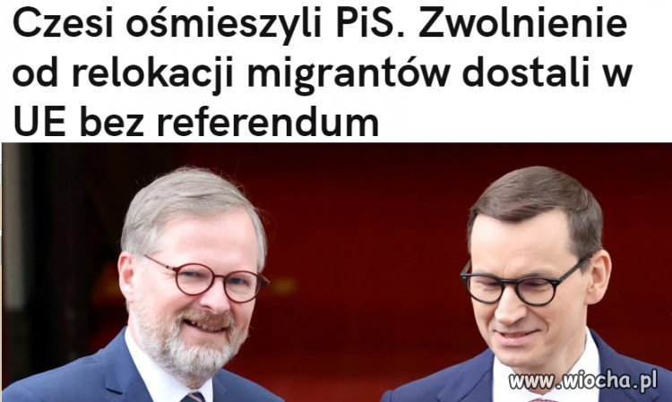 Bez referendum, bez walczenia z UE