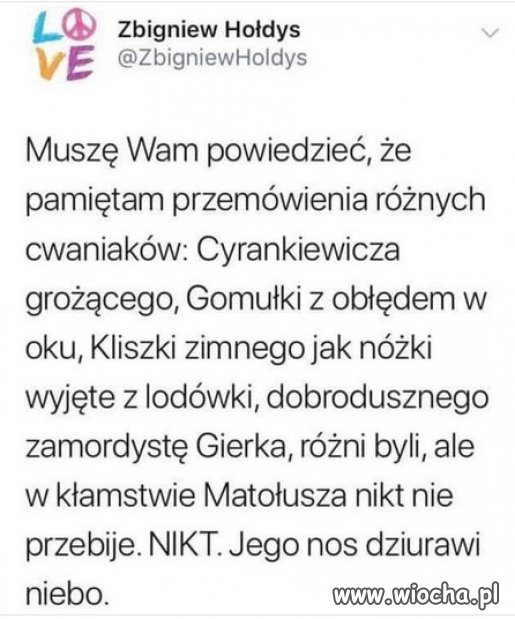 Taki BOMBIK, prawdę powie tylko jak się pomyli...