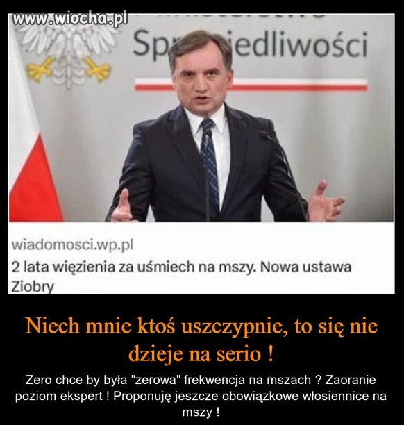 Śmiech będzie dopiero jak w kościele będzie -
