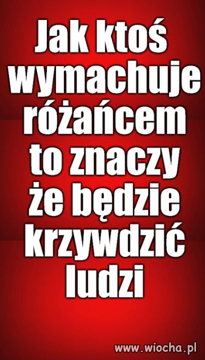 Myślał, myślał i wymyślił ...