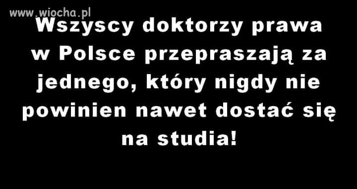 On te studia kończył pewnie