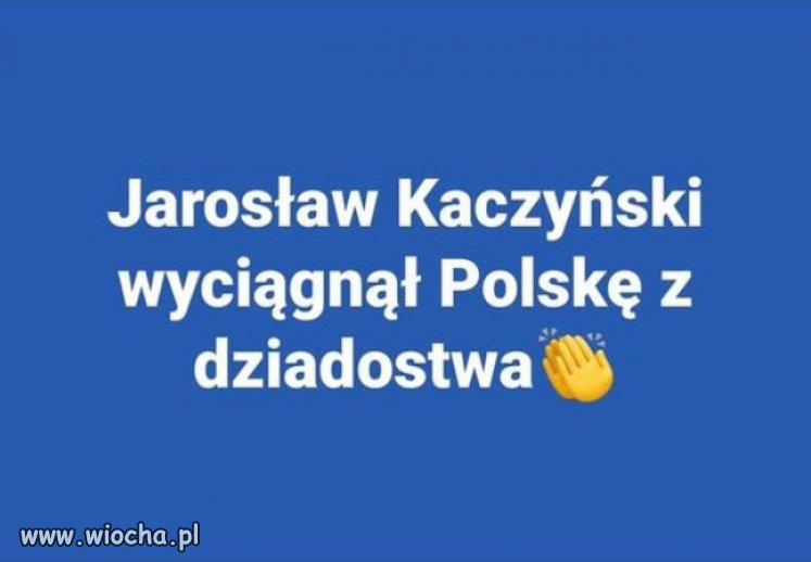 Kaczynski oglosil koniec, swojego dziadostwa...