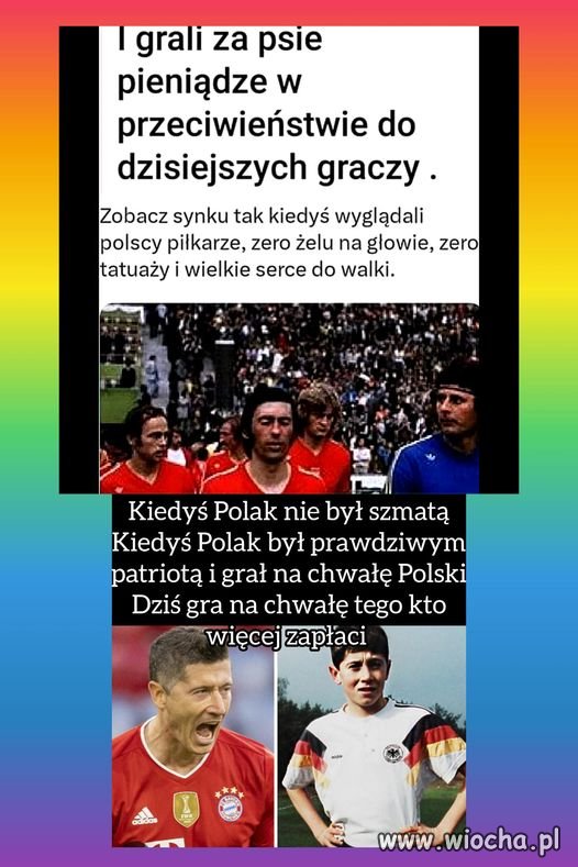 W życiu kibicem nie byłem