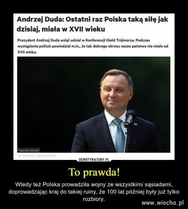 Przypominam prawej stronie, bo na pewno zapomnieli