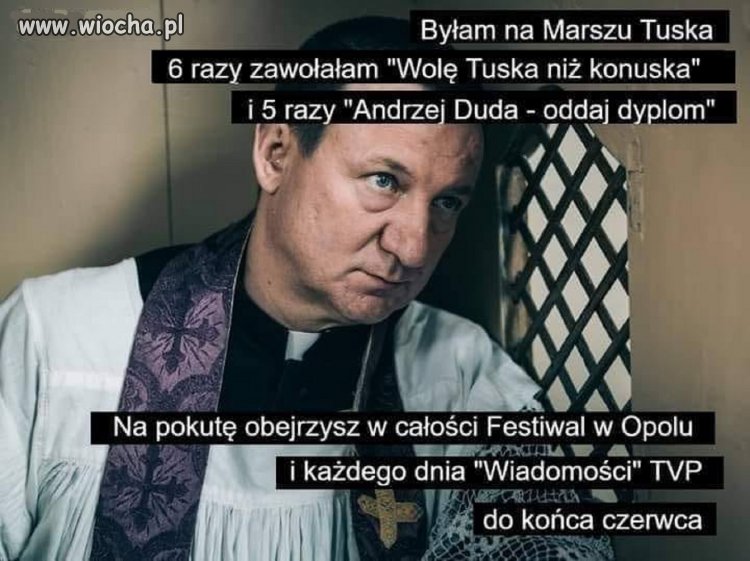 Nie za ostra ta pokuta?