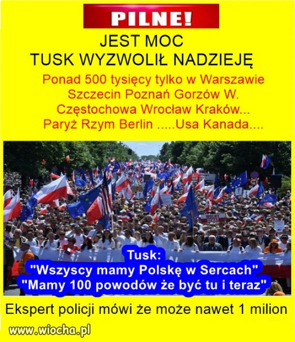 Gdzie sie schowal Kaczynski i reszta jego ciemniakow?