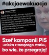 Oni już wiedzą, że przegrają...