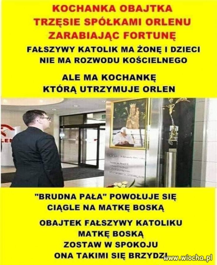 W pisie wszyscy to pseudo katolicy popaprańcy 