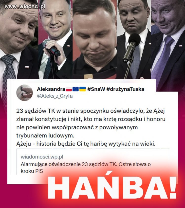 Po Maliniaku to spływa jak po kaczce