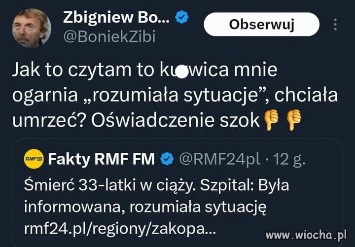 Nawet Boniek nie wytrzymał